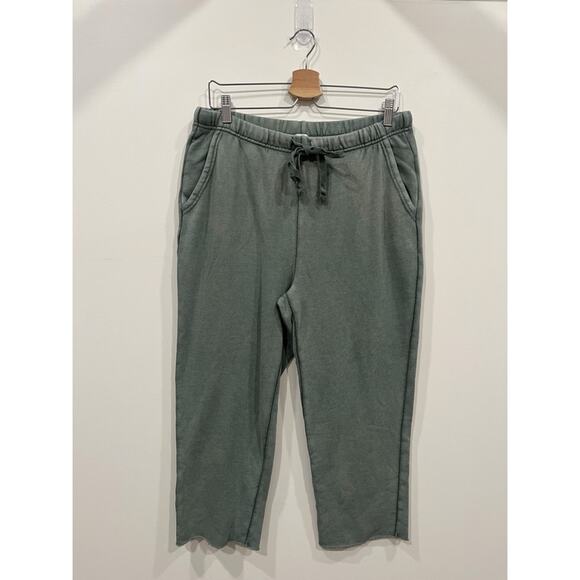 AERIE Fleece Cropped Sweatpant - Picture 2 of 9